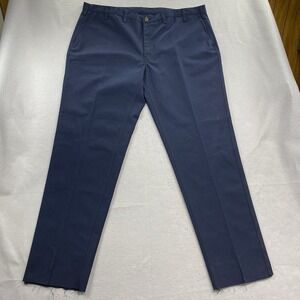 Workrite FR Pants Mens 48x Blue Flame Resistant 2112 Nomex Cat 1 Unhemmed